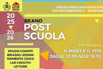 Inizio Post Scuola Primaria Reano